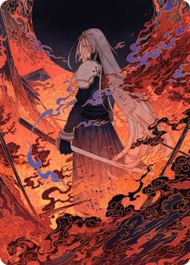 Nibelheim Aflame Art Card