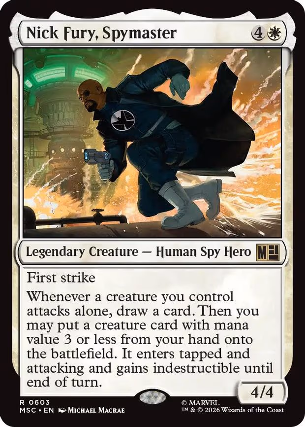 Nick Fury, Spymaster - R (603)