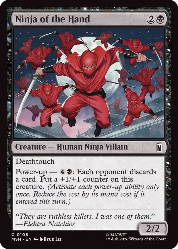 Ninja of the Hand - C (108)