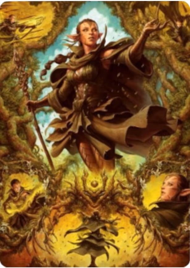 Nissa of Shadowed Boughs Art Card
