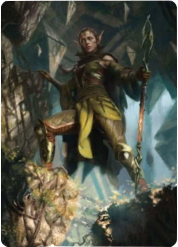 Nissa of Shadowed Boughs Art Card