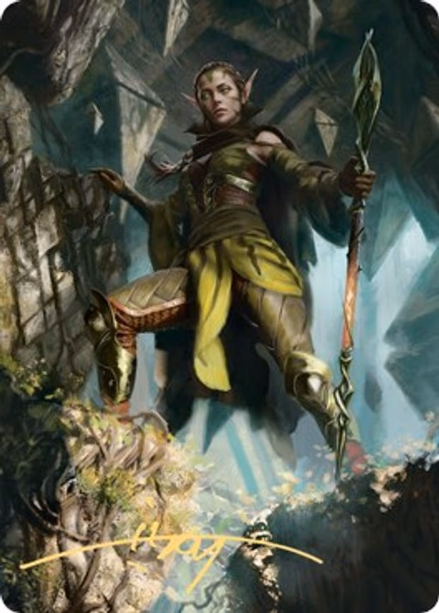 Nissa of Shadowed Boughs Art Card