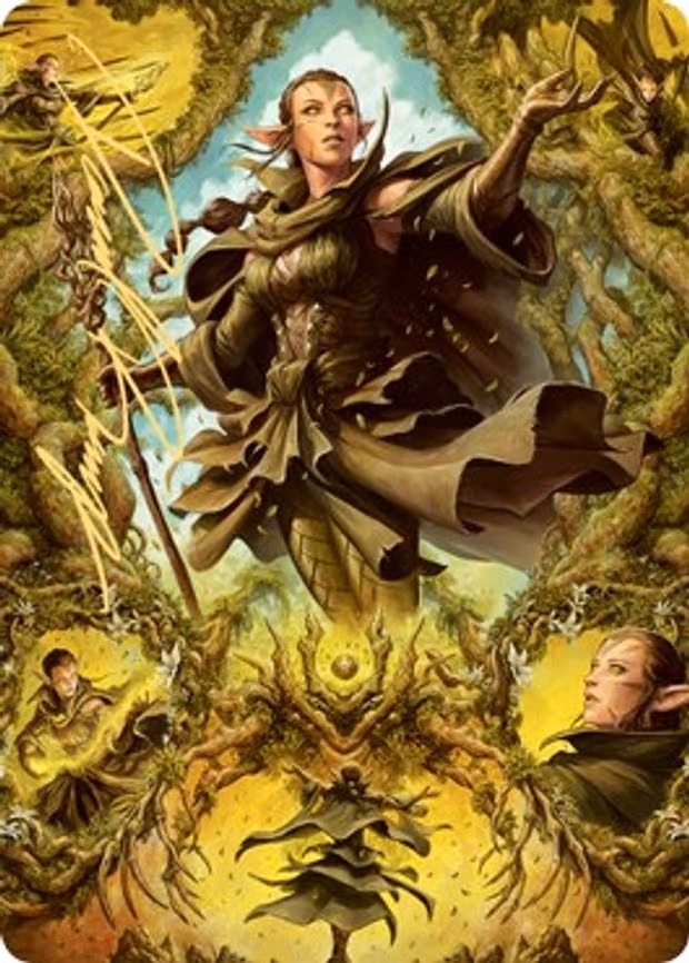 Nissa of Shadowed Boughs Art Card