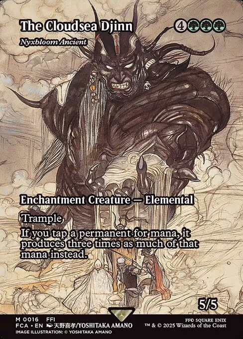 The Cloudsea Djinn - Nyxbloom Ancient