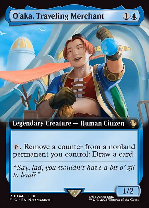 O'aka, Traveling Merchant