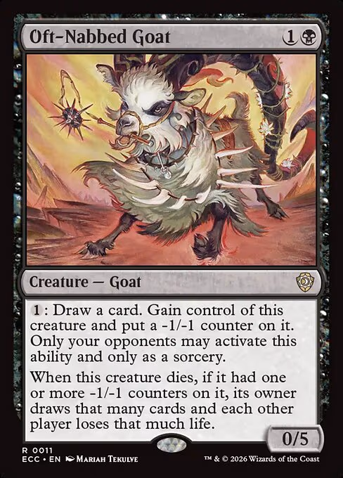 Oft-Nabbed Goat