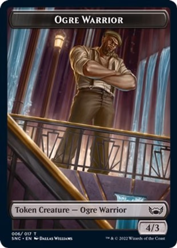 Ogre Warrior // Spirit Double-Sided Token