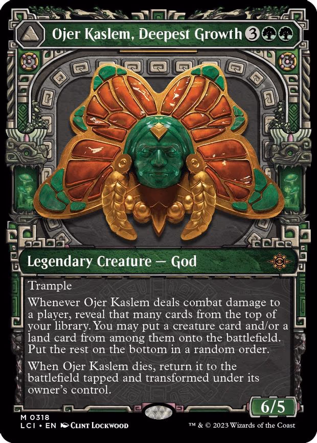 Ojer Kaslem, Deepest Growth
