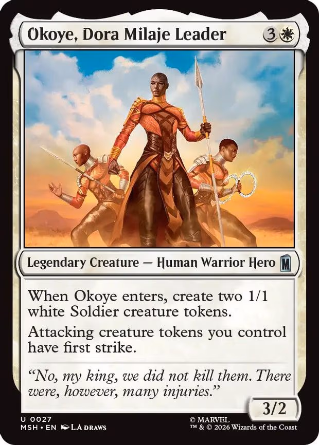 Okoye, Dora Milaje Leader - U (27)