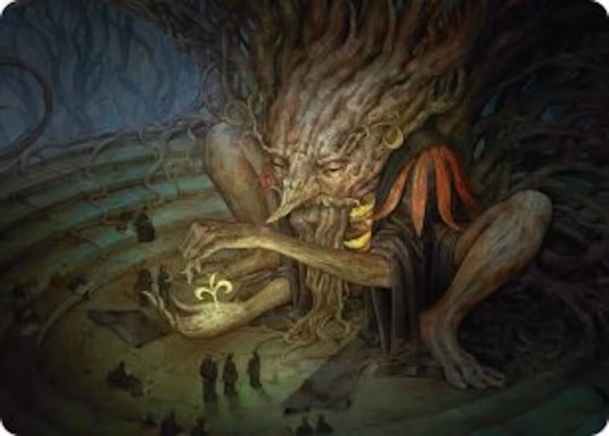Old-Growth Educator Art Card