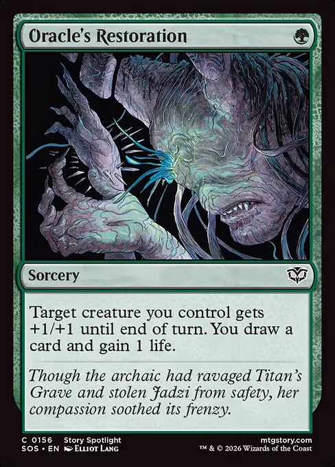 Oracle's Restoration
