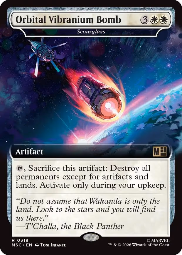 Orbital Vibranium Bomb - Scourglass - R (318)