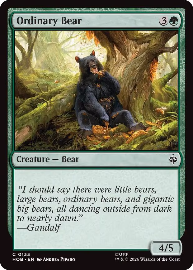 Ordinary Bear - C (133)