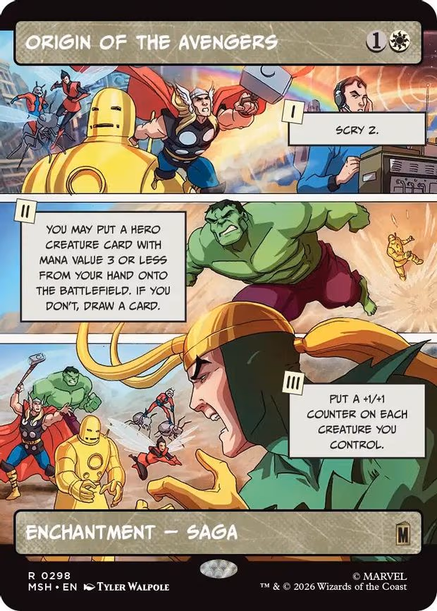 Origin of the Avengers - R (298)