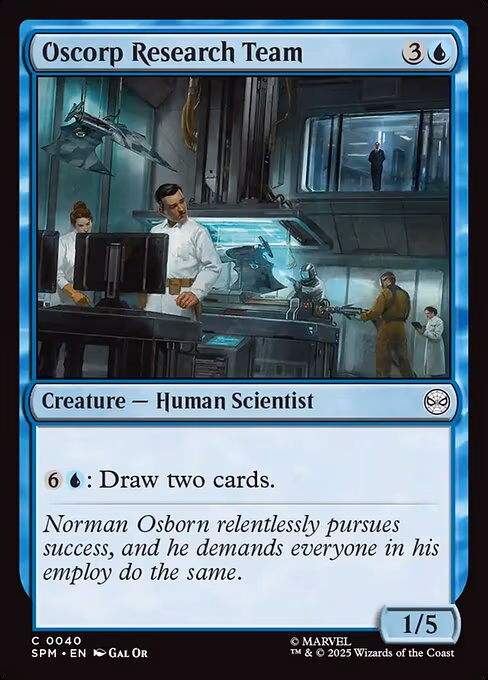 Oscorp Research Team