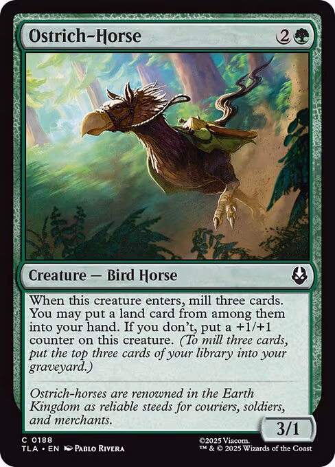 Ostrich-Horse