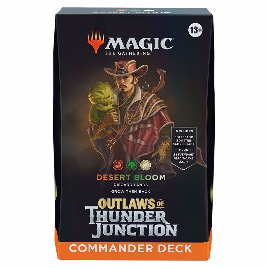 Outlaws of Thunder Junction Commander Deck - Desert Bloom