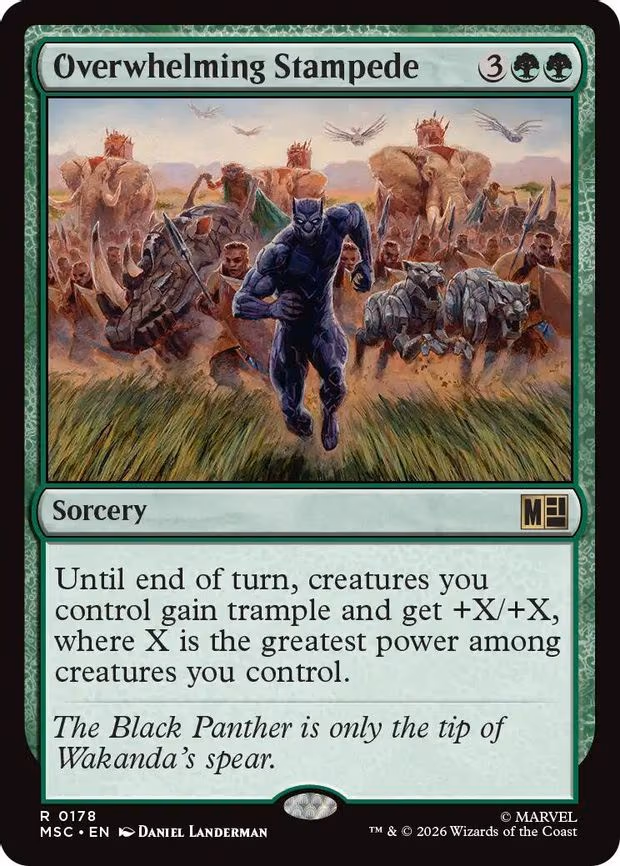Overwhelming Stampede - R (178)