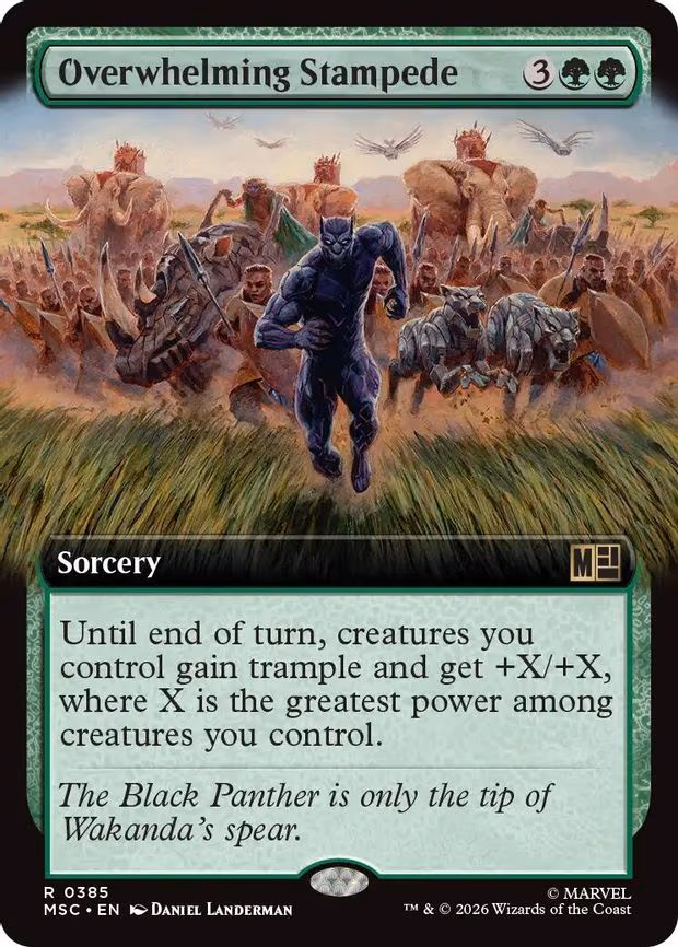Overwhelming Stampede - R (385)