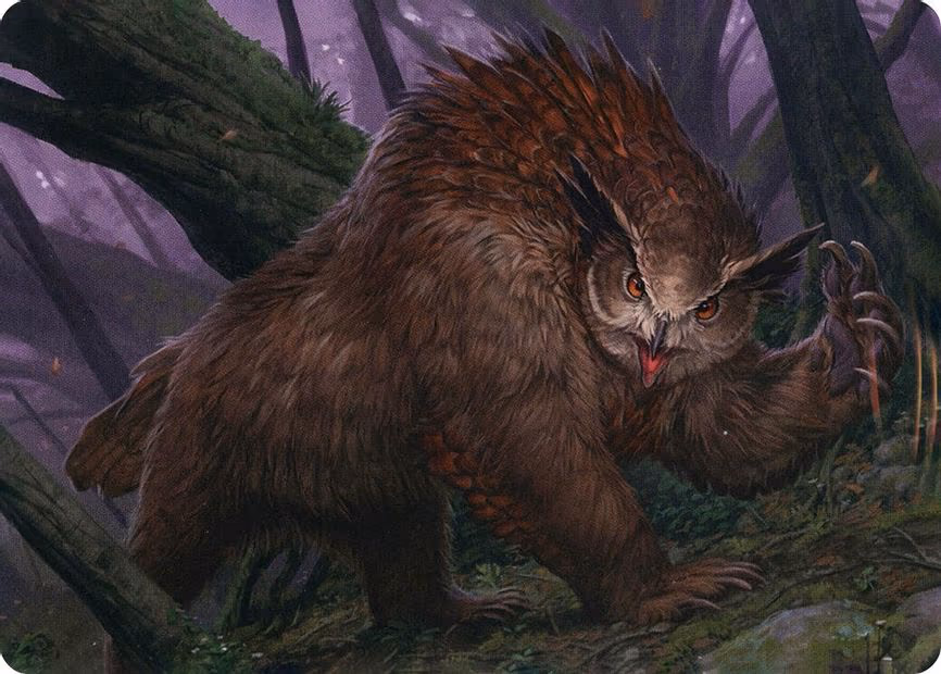 Owlbear Art Card