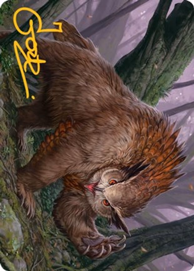 Owlbear Art Card