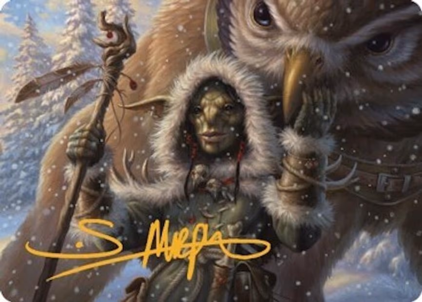 Owlbear Shepherd Art Card
