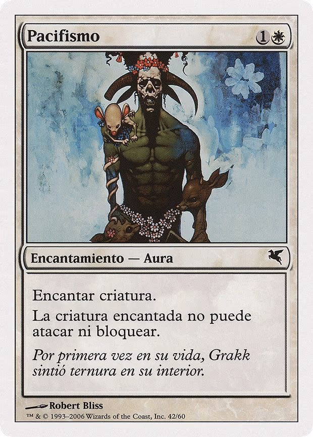 Pacifism (Spanish) - "Pacifismo"