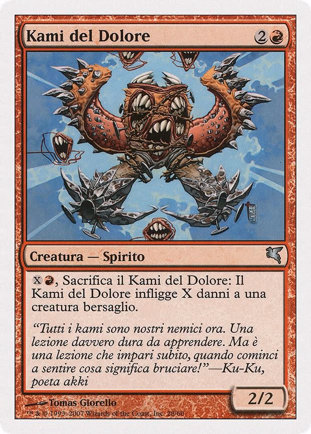 Pain Kami (Italian) - "Kami del Dolore"