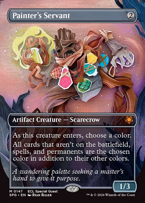Painter's Servant