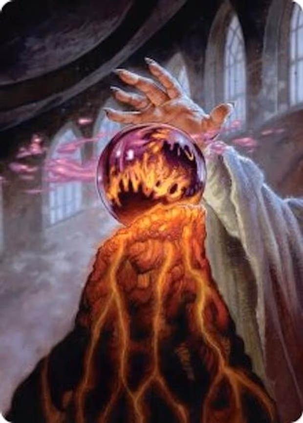 Palantir of Orthanc Art Card - S (37)