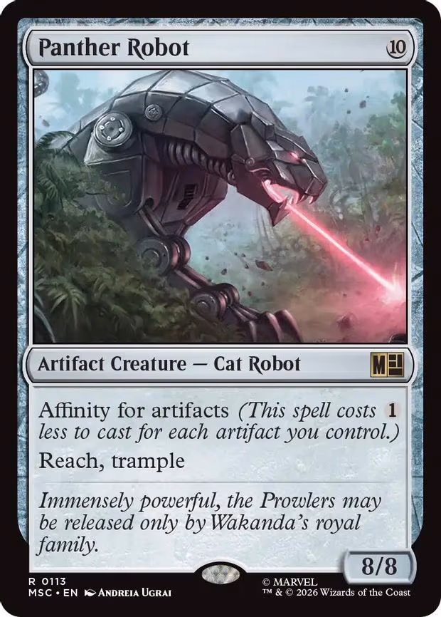 Panther Robot - R (113)