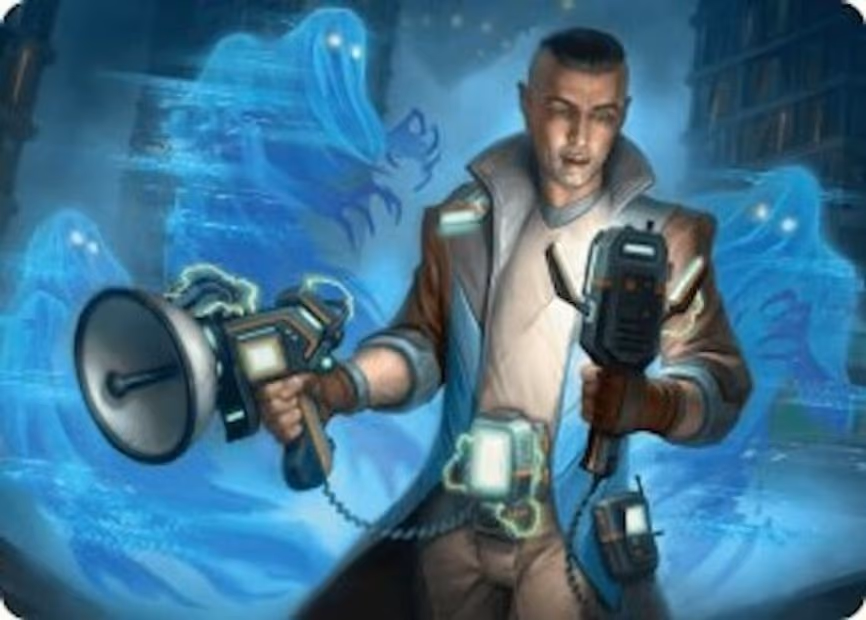 Paranormal Analyst Art Card
