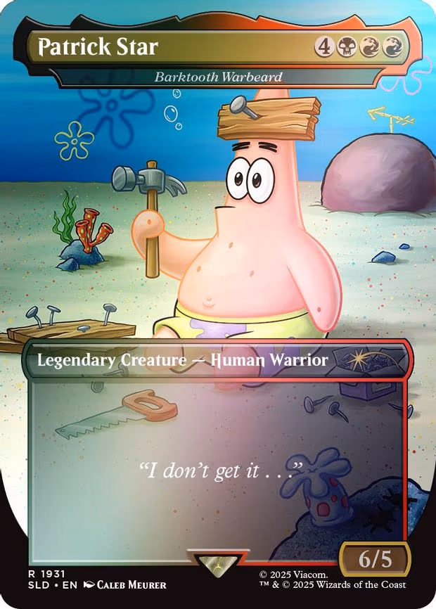 Patrick Star - Barktooth Warbeard