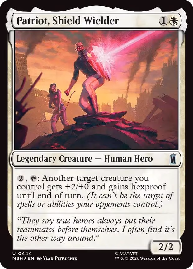 Patriot, Shield Wielder