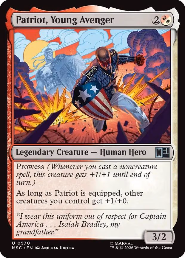 Patriot, Young Avenger - U (570)