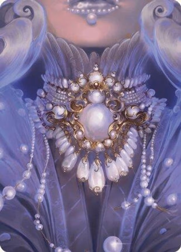 Pearl Medallion Art Card