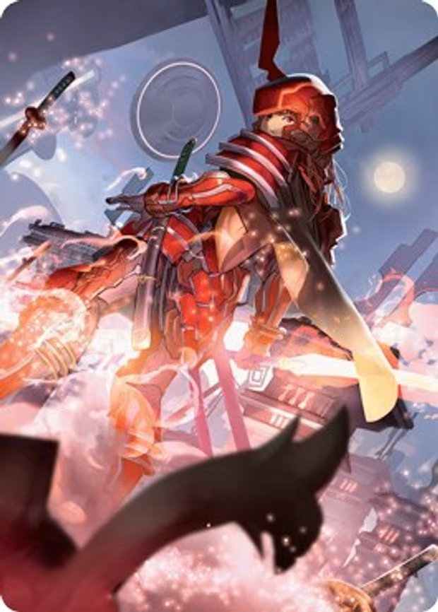 Peerless Samurai Art Card