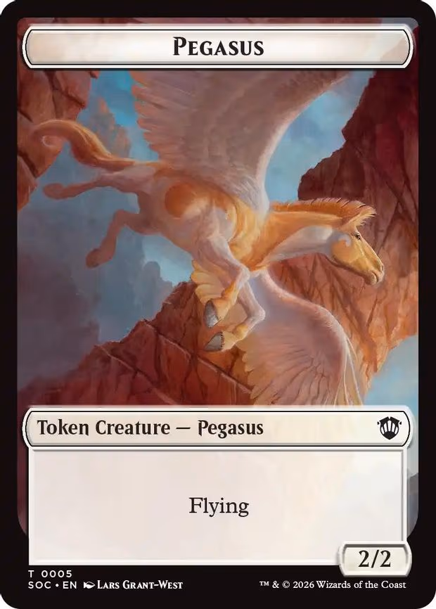 Pegasus // Inkling (0022) Double-Sided Token