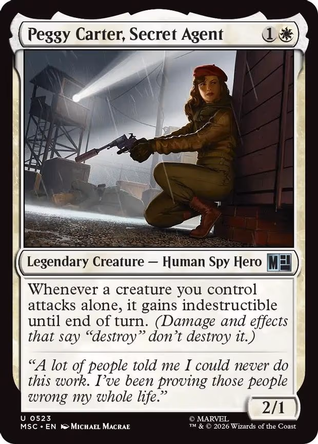 Peggy Carter, Secret Agent - U (523)