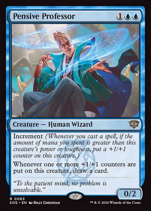 Pensive Professor