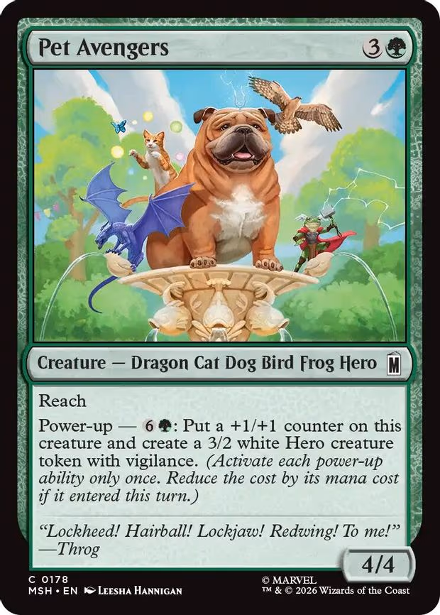 Pet Avengers - C (178)