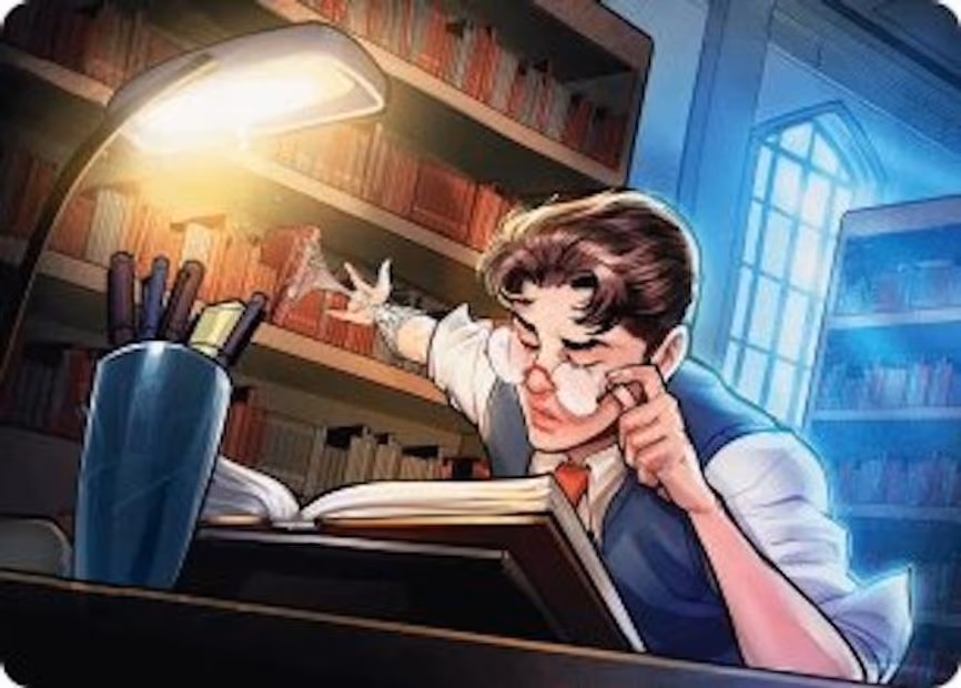 Peter Parker Art Card