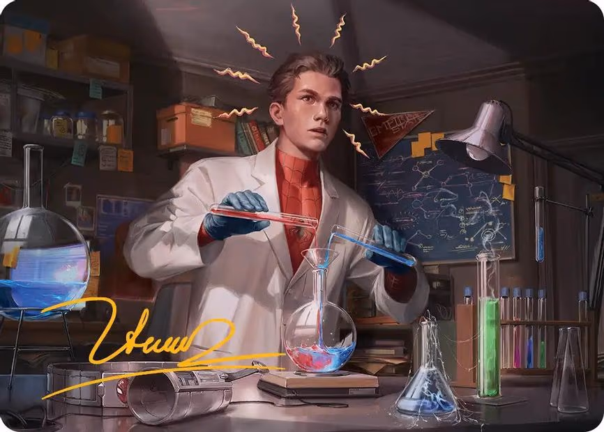 Peter Parker Art Card