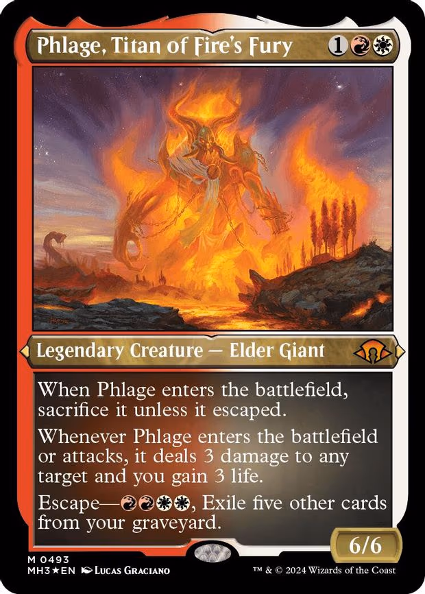 Phlage, Titan of Fire's Fury