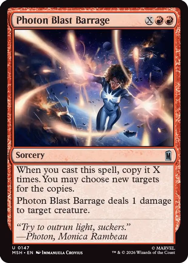 Photon Blast Barrage - U (147)