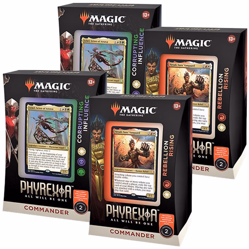 Phyrexia: All Will Be One Commander Deck Display