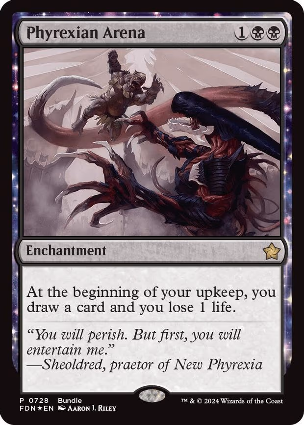 Phyrexian Arena (FDN Bundle)