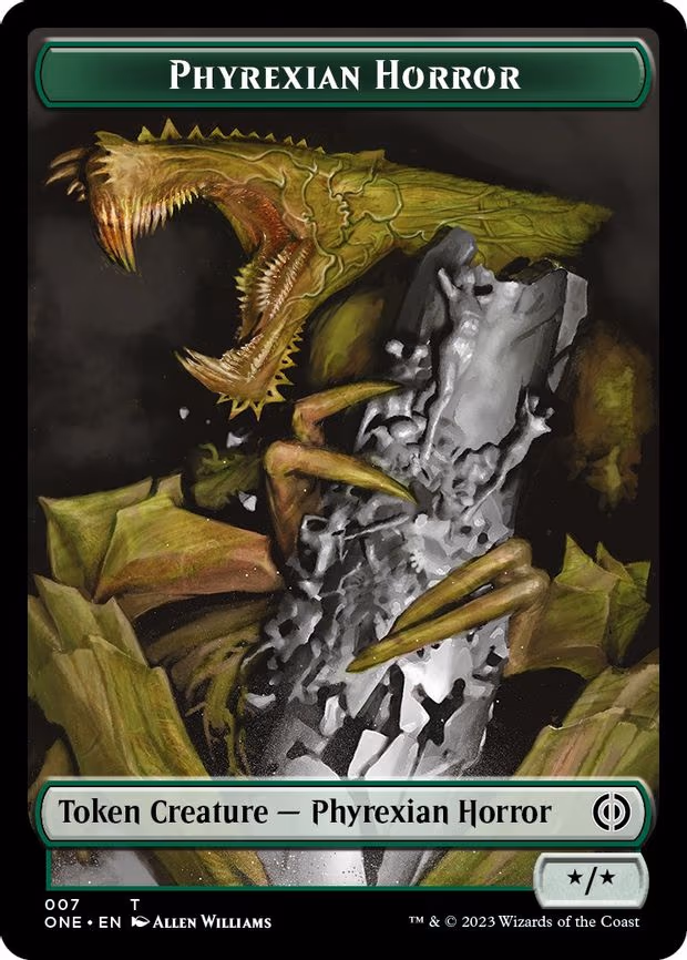 Phyrexian Horror Token