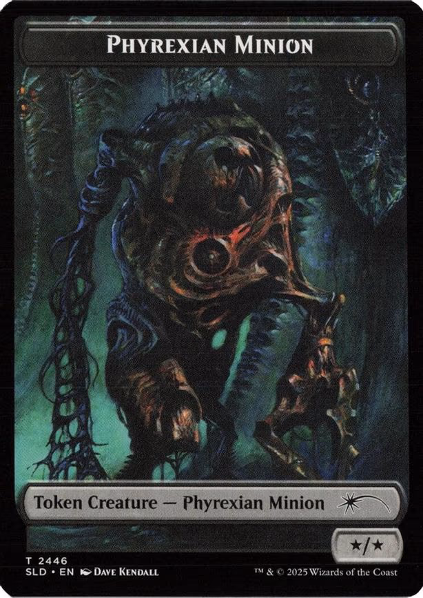 Phyrexian Minion (SLD) // Angel (LCI) Double-sided Token - T (2446 // 2)