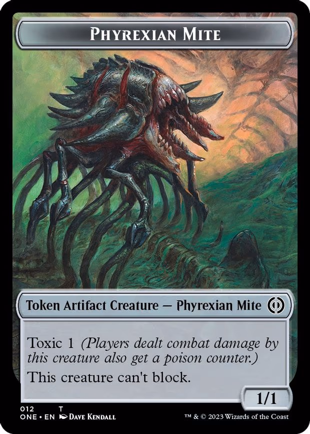 Phyrexian Mite (012) // The Hollow Sentinel Double-sided Token